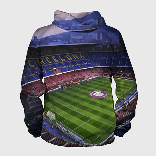 Мужская ветровка FC BARCELONA / 3D-Черный – фото 2