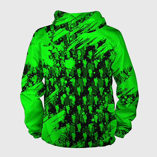 Мужская ветровка BILLIE EILISH / 3D-Черный – фото 2