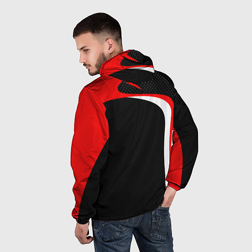 Мужская ветровка EVO Racer uniform / 3D-Черный – фото 4