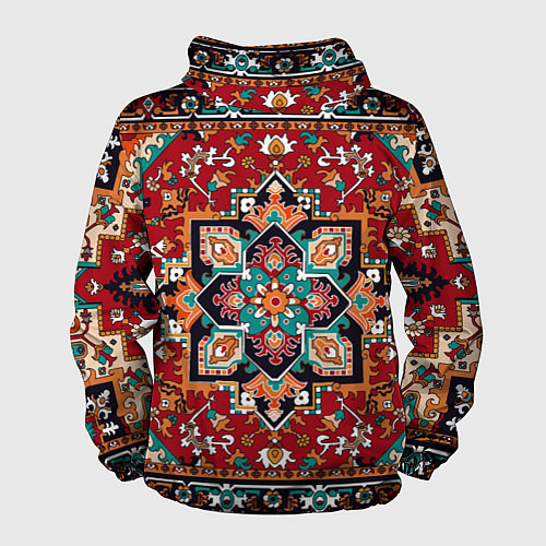 Мужская ветровка Классический ковер / 3D-Белый – фото 2