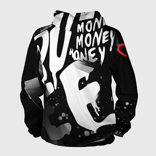 Мужская ветровка Money, money / 3D-Белый – фото 2