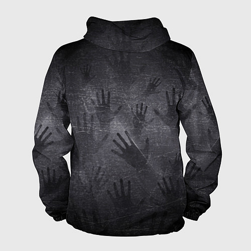 Мужская ветровка ЛАДОНИ УШЕДШИХ / 3D-Белый – фото 2