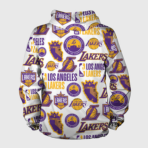 Мужская ветровка LAKERS LOGO / 3D-Белый – фото 2