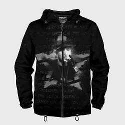 Ветровка с капюшоном мужская Eminem, цвет: 3D-черный