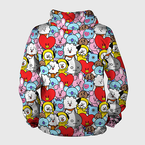 Мужская ветровка BT21 BTS / 3D-Белый – фото 2