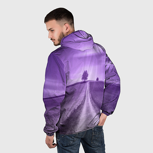 Мужская ветровка Юки Конно / 3D-Черный – фото 4