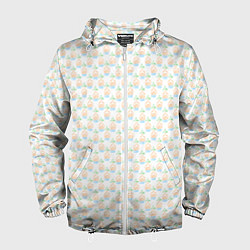 Мужская ветровка Четыре элемента паттерн текстура