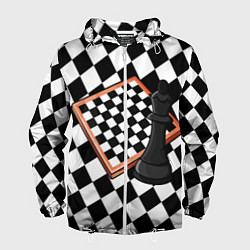 Мужская ветровка Шахматы