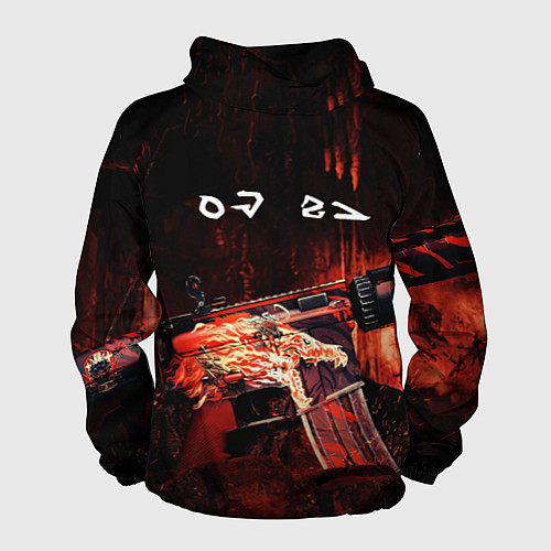 Мужская ветровка CS GO M4A4 HOWI / 3D-Черный – фото 2