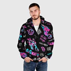 Ветровка с капюшоном мужская CS GO, цвет: 3D-черный — фото 2