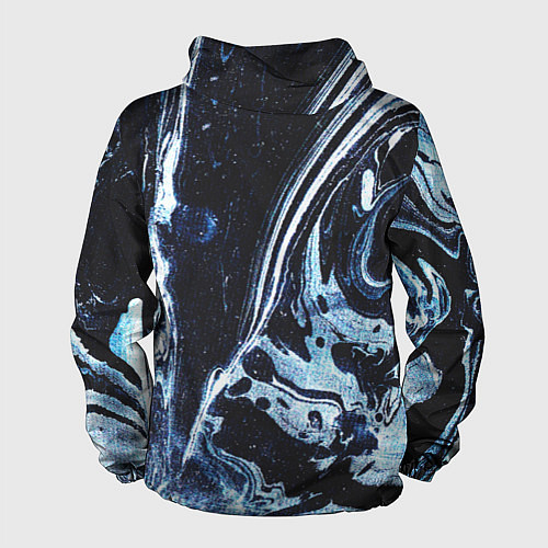 Мужская ветровка Текстура / 3D-Белый – фото 2