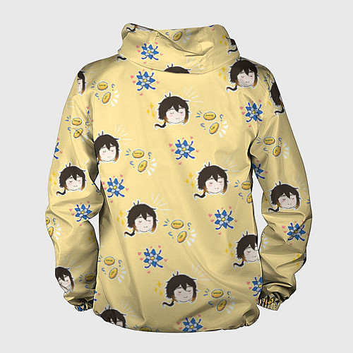 Мужская ветровка Чиби Чжун Ли / 3D-Черный – фото 2