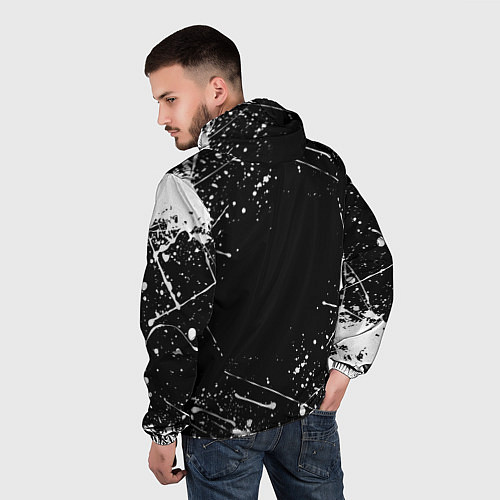 Мужская ветровка 7 СМЕРТНЫХ ГРЕХОВ МЕЛИОДАС / 3D-Черный – фото 4