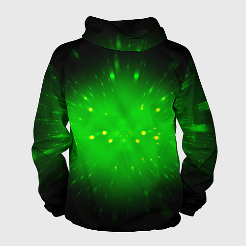 Мужская ветровка Roarrr! Динозавр T-rex / 3D-Белый – фото 2