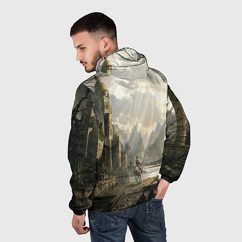 Мужская ветровка Prince of Persia демон / 3D-Черный – фото 4