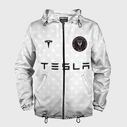 Ветровка с капюшоном мужская INTER MIAMI FC TESLA KIT, цвет: 3D-черный