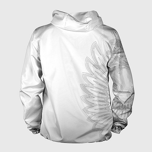 Мужская ветровка Russia MSKSide - Colorless / 3D-Белый – фото 2