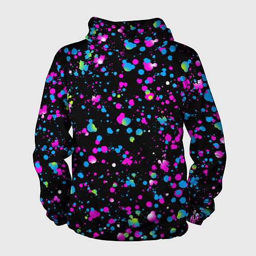 Мужская ветровка FRIDAY NIGHT FUNKIN NEON / 3D-Черный – фото 2