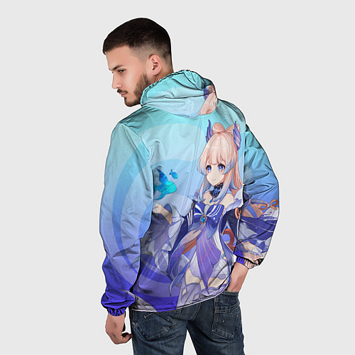 Мужская ветровка Genshin Impact, Кокоми / 3D-Черный – фото 4