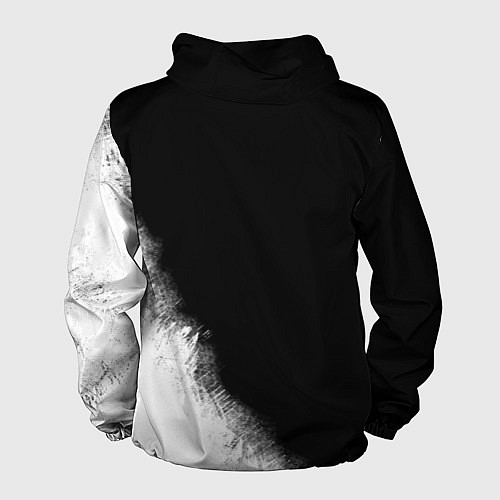 Мужская ветровка Renault Duster черно белый / 3D-Белый – фото 2