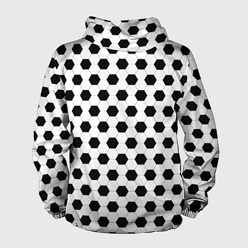 Мужская ветровка Футбол / 3D-Белый – фото 2