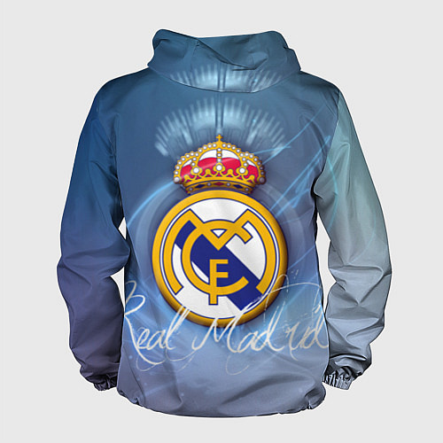 Мужская ветровка FC РЕАЛ МАДРИД / 3D-Белый – фото 2