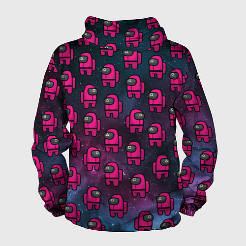 Мужская ветровка ЭТО ЧТО ИГРА? ИГРА В КАЛЬМАРА / 3D-Черный – фото 2