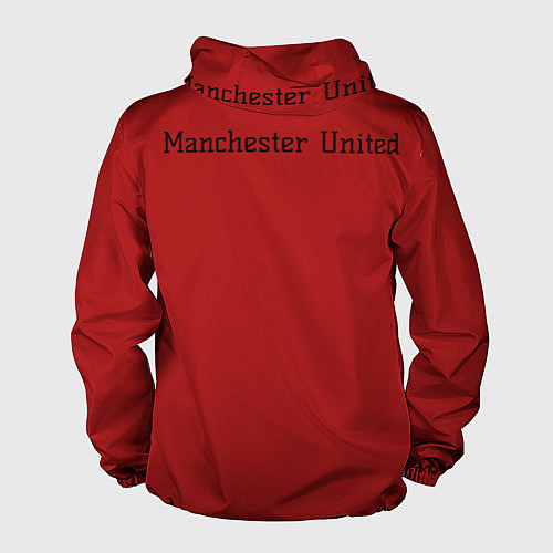 Мужская ветровка Manchester United F C / 3D-Черный – фото 2