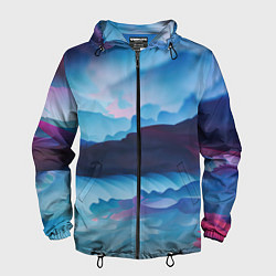 Мужская ветровка Грозовые мазки