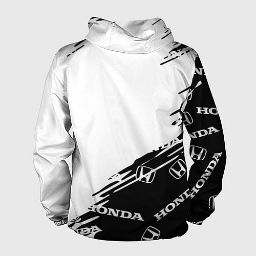 Мужская ветровка Honda sport pattern / 3D-Белый – фото 2