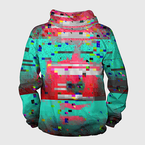 Мужская ветровка Fashion glitch 2088 / 3D-Белый – фото 2