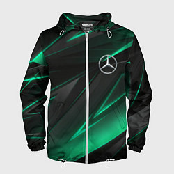 Мужская ветровка MERCEDES-BENZ AMG NEON STRIPES PETRONAS