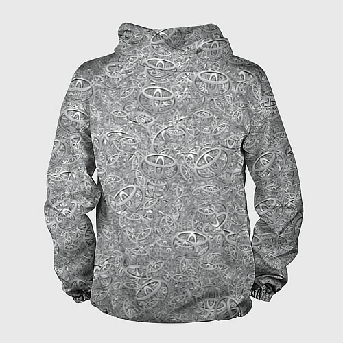 Мужская ветровка TOYOTA PATTERN LOGO / 3D-Белый – фото 2