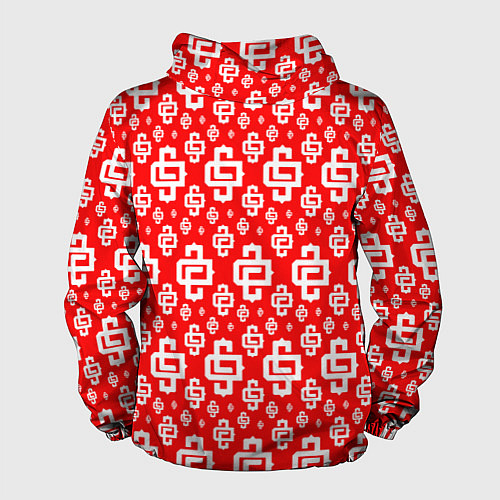 Мужская ветровка Red Pattern Dope Camo Dope Street Market Спина / 3D-Белый – фото 2