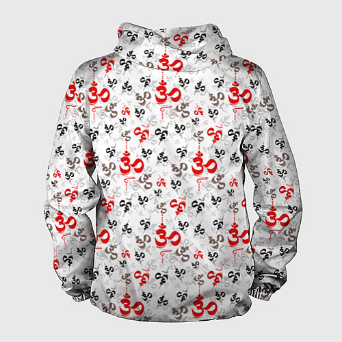 Мужская ветровка Мантра ОМ АУМ / 3D-Белый – фото 2