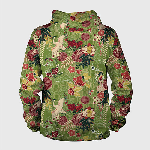 Мужская ветровка Япония-Китай Сюжет / 3D-Белый – фото 2