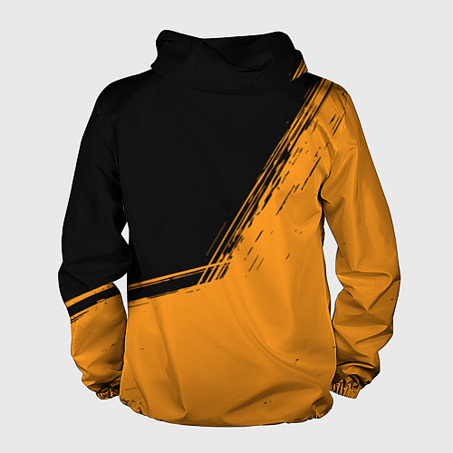 Мужская ветровка ЛИСА - ТАНЦУЕТ Краска / 3D-Черный – фото 2