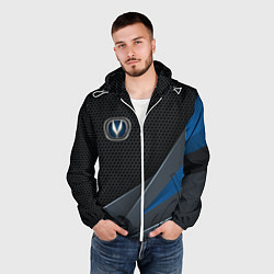 Ветровка с капюшоном мужская ЧАНГАН SCI-FI BLUE CHANGAN, цвет: 3D-белый — фото 2