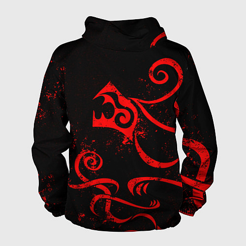 Мужская ветровка Кроссфит : дракон / 3D-Черный – фото 2