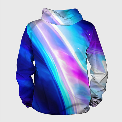 Мужская ветровка Звездная вспышка / 3D-Белый – фото 2