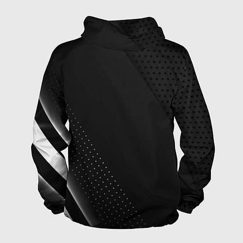 Мужская ветровка Land rover Абстракция / 3D-Белый – фото 2