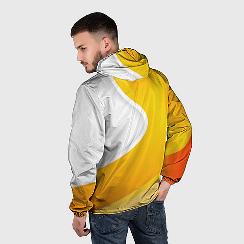 Мужская ветровка Lamborghini : sport / 3D-Черный – фото 4