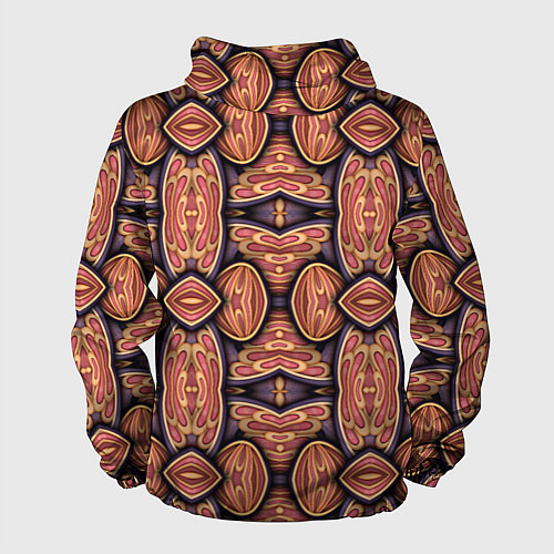 Мужская ветровка Объемная абстракция / 3D-Белый – фото 2