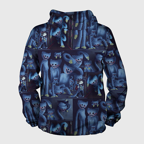 Мужская ветровка Хагги Вагги паттерн / 3D-Белый – фото 2