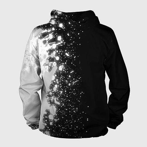 Мужская ветровка Воспитатель из России и герб РФ: по-вертикали / 3D-Черный – фото 2