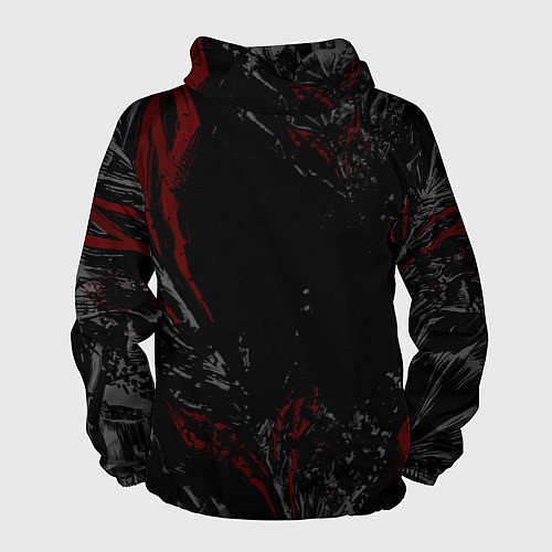 Мужская ветровка Berserk black mask / 3D-Белый – фото 2