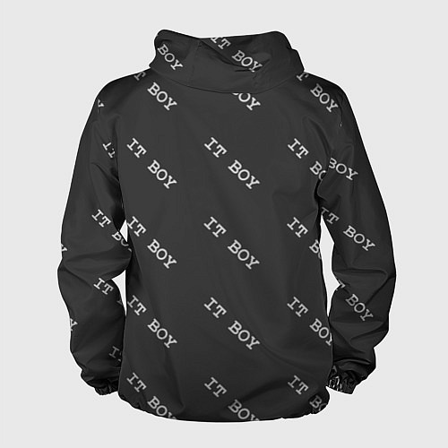 Мужская ветровка Программисты - IT BOY / 3D-Белый – фото 2