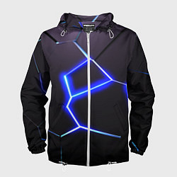 Мужская ветровка Неоновый разлом плит