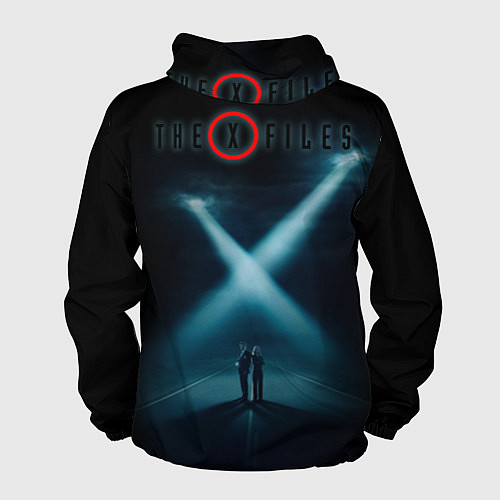 Мужская ветровка X - Files / 3D-Белый – фото 2