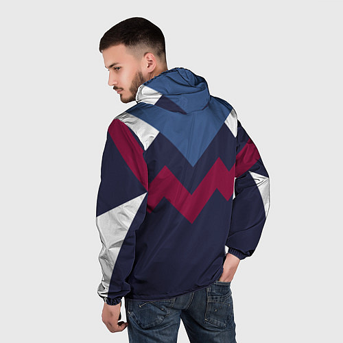 Мужская ветровка FIRM always in sports / 3D-Черный – фото 4